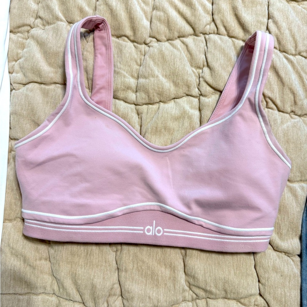 Ali Airbrush Heart Throb Bra Ballet Pink, Medium. $80